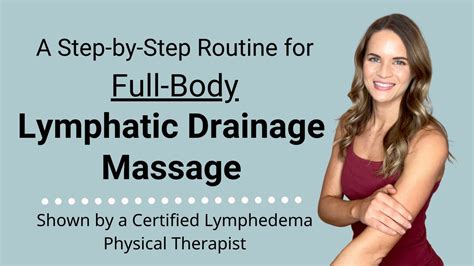 Lymphatic Drainage Massage: What It Is And How To Perform It